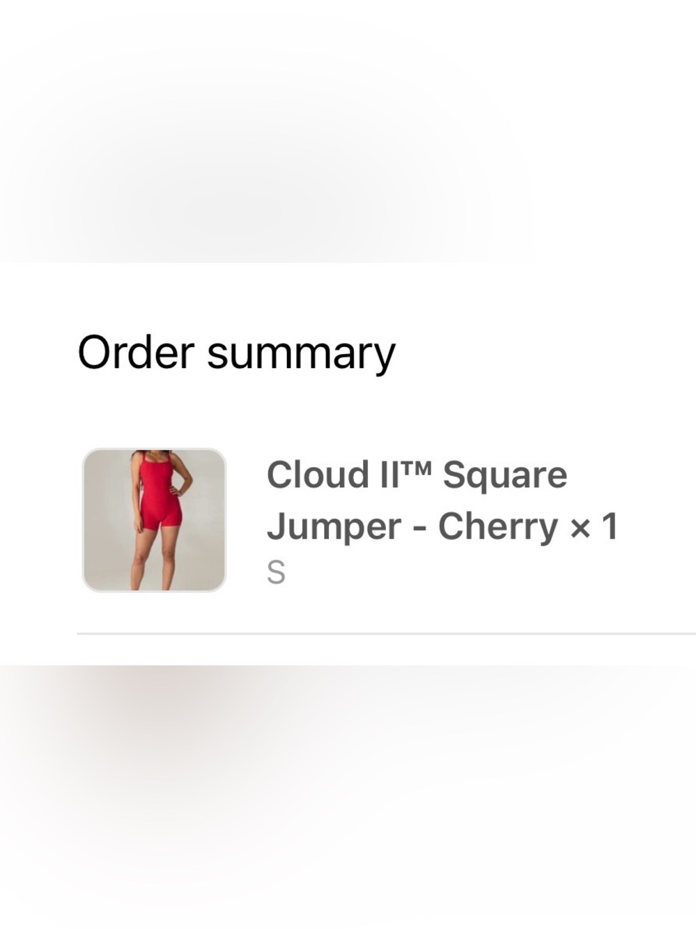 Vitality Cloud II™ Square Jumper - Cherry Size S - Picture 5 of 5